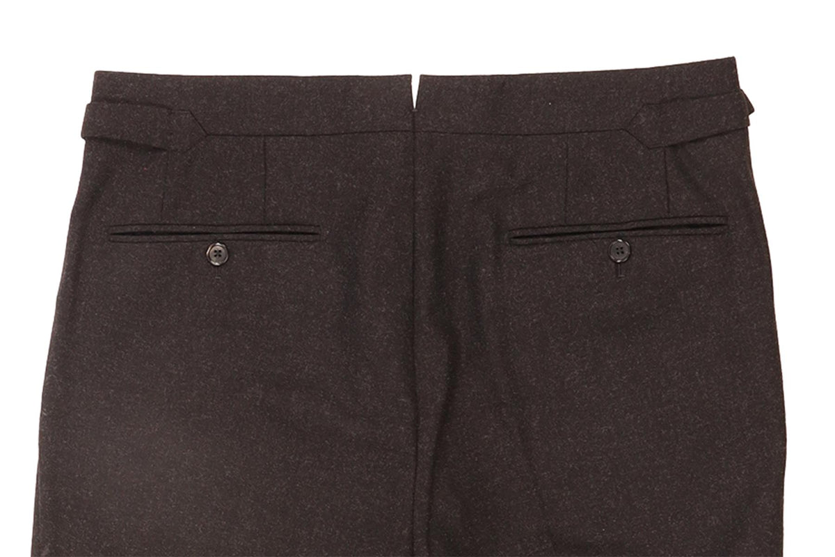 TOM FORD GREY MEN'S WOOL STRAIGHT LEG PANTS IT 50 FR 42 UK 34
