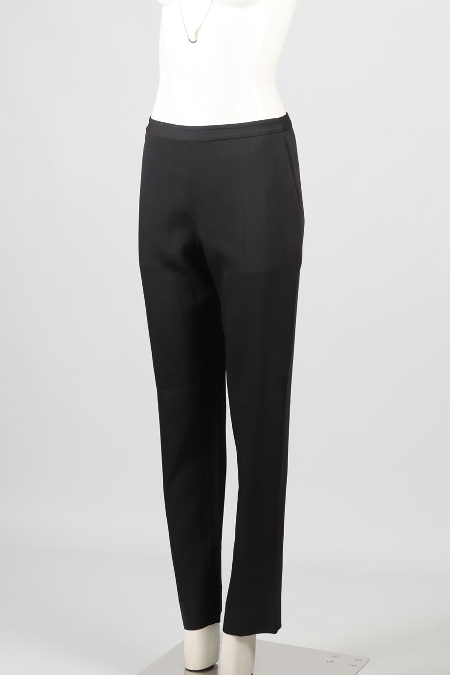 MAISON MARGIELA CREPE STRAIGHT LEG PANTS IT 44 UK 12