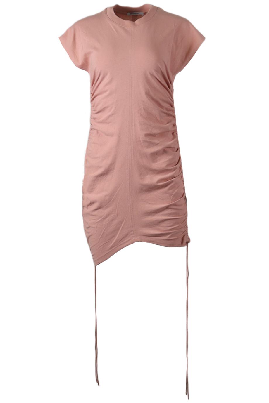 ALEXANDER WANG RUCHED COTTON MINI DRESS SMALL