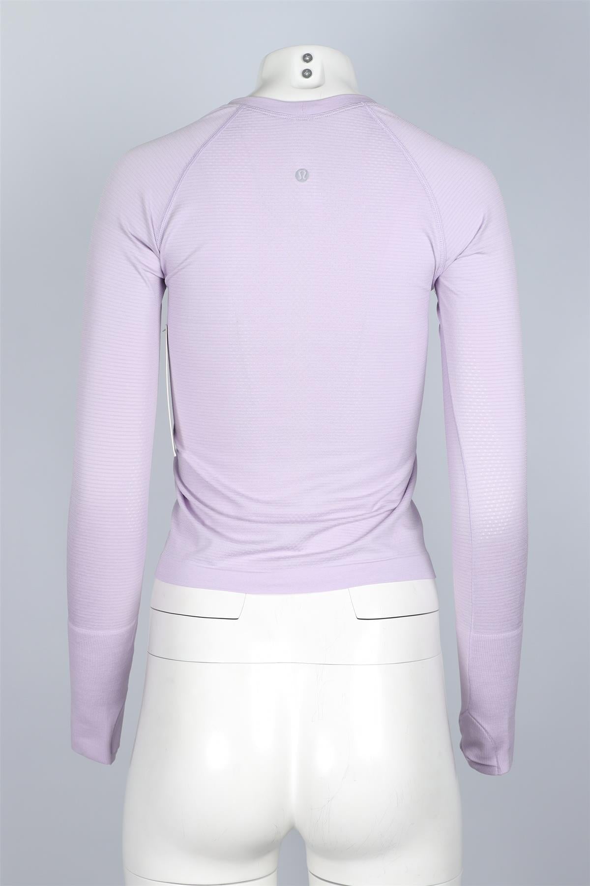 LULULEMON PURPLE JERSEY TOP US 4 UK 8
