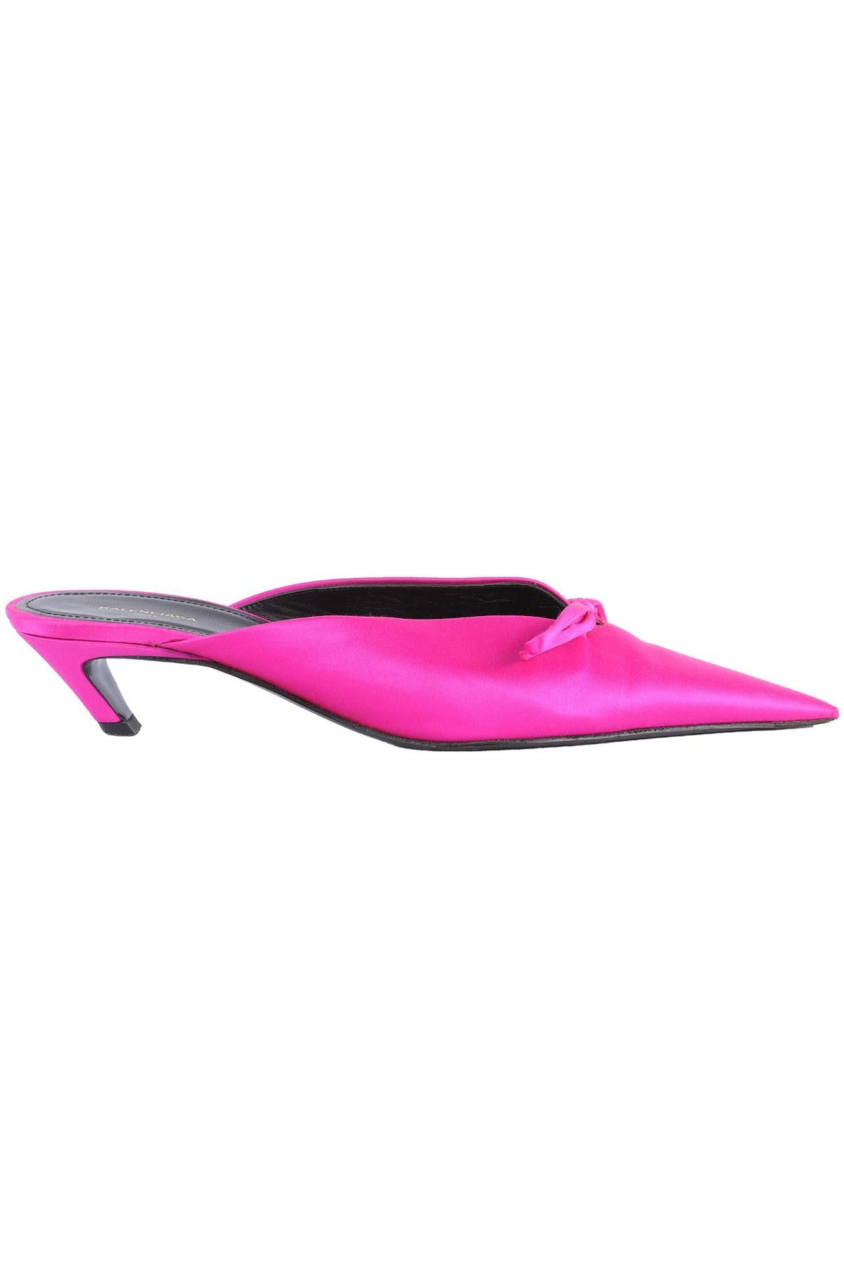 BALENCIAGA PINK SATIN MULES EU 38 UK 5 US 8