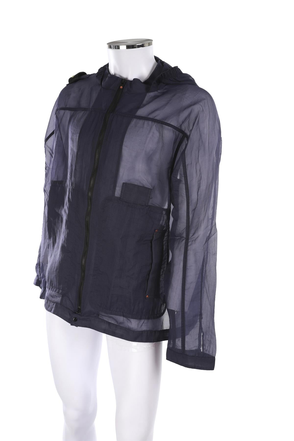 MA.STRUM NAVY MESH JACKET XLARGE