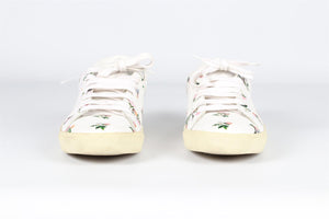 SAINT LAURENT WHITE LEATHER SNEAKERS EU 40 UK 7 US 10