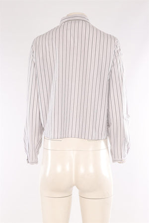 FABIANA FILIPPI WHITE COTTON SHIRT IT 40 UK 8