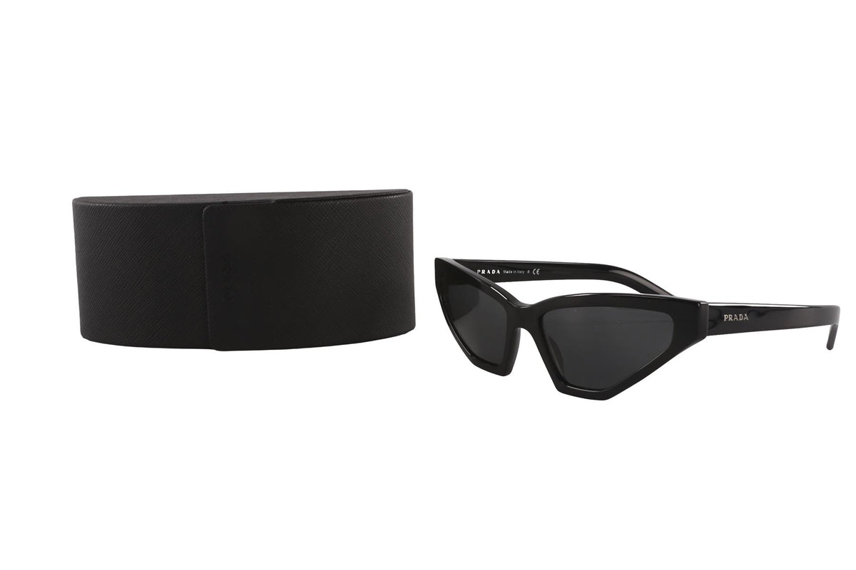 PRADA BLACK CAT EYE ACETATE SUNGLASSES