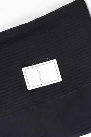 GIORGIO ARMANI NAVY VINTAGE SILK SCARF