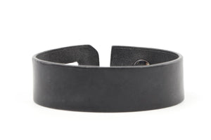 HERMÈS BLACK 2014 HIP HOP LEATHER BRACELET