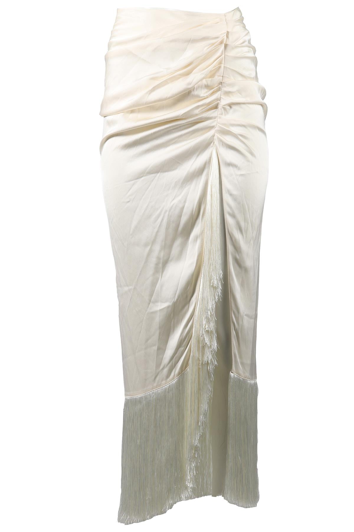 MAGDA BUTRYM SILK MAXI SKIRT FR 36 UK 8