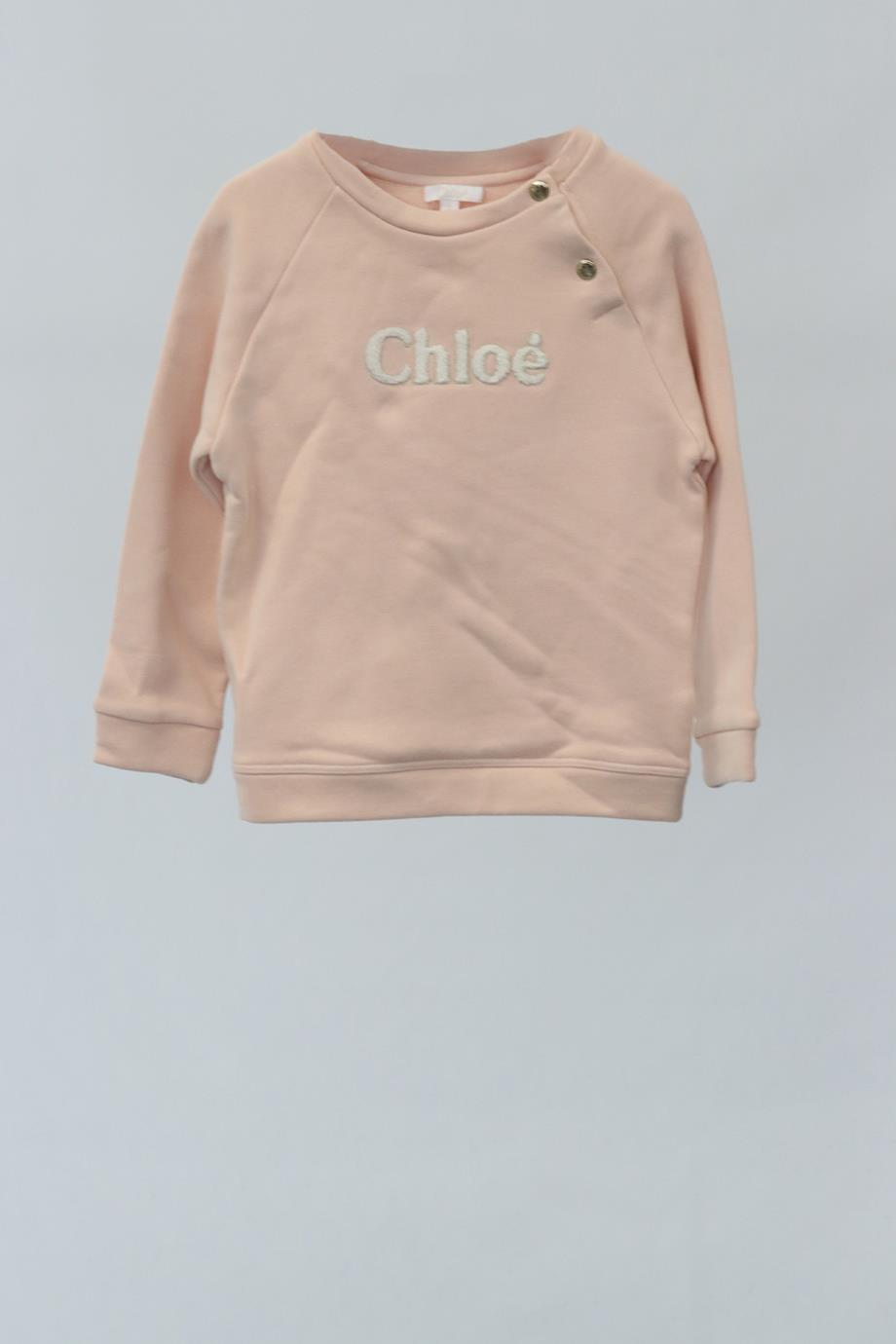 CHLOÉ KIDS GIRLS COTTON TRACKSUIT 3-4 YEARS