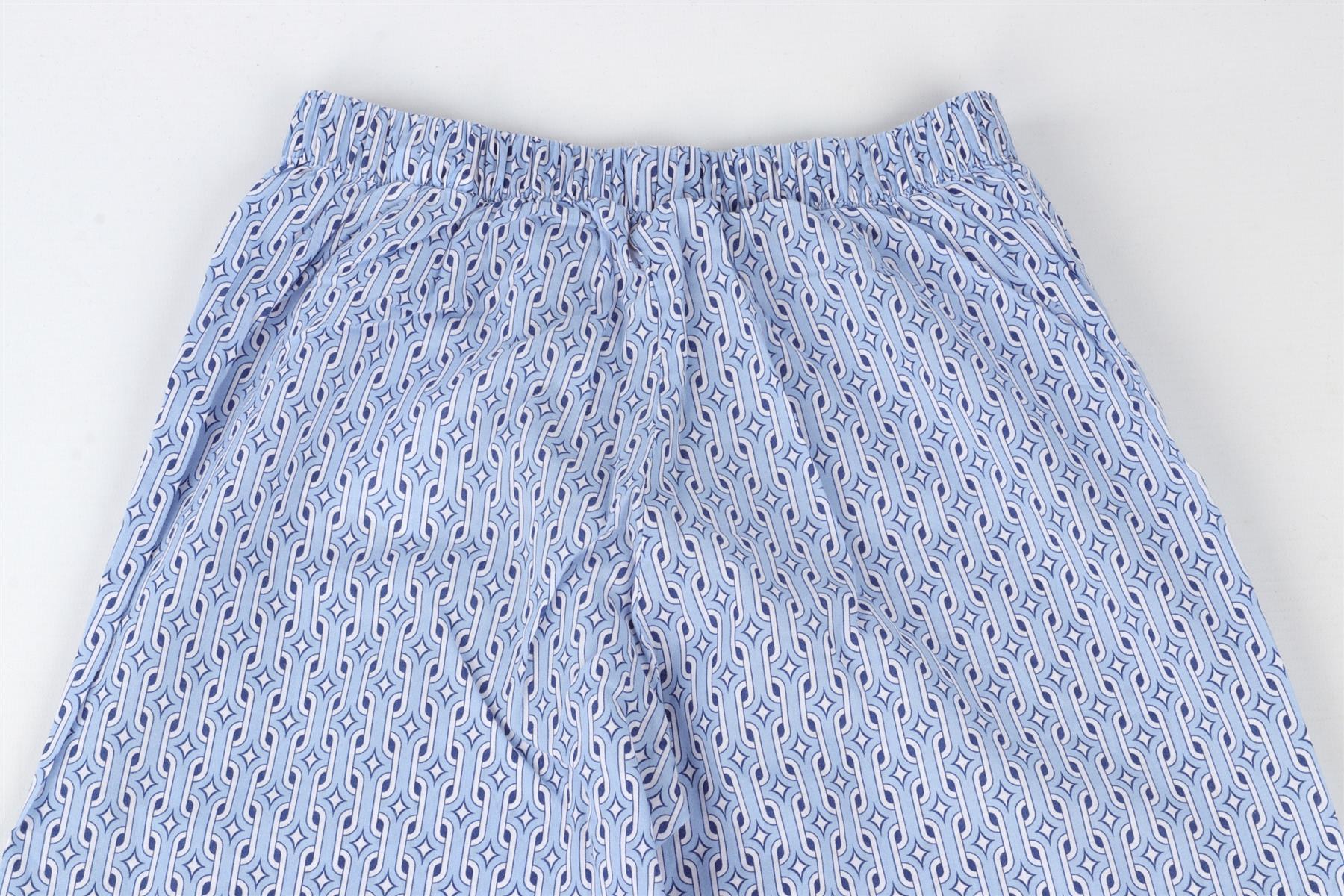 DEREK ROSE BLUE KIDS BOYS PYJAMA SET 7-8 YEARS