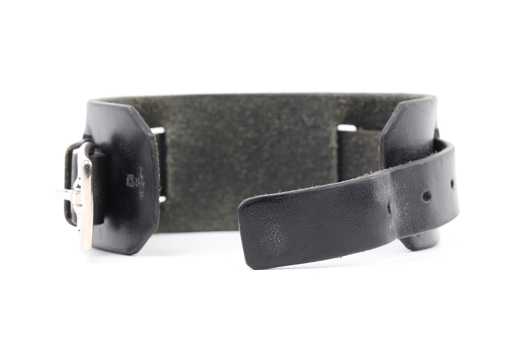 HERMÈS BLACK 2013 LEATHER BRACELET