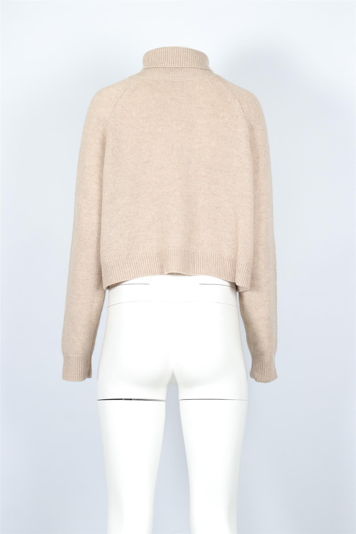 NAKED CASHMERE BEIGE CASHMERE SWEATER XSMALL