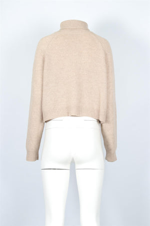 NAKED CASHMERE BEIGE CASHMERE SWEATER XSMALL