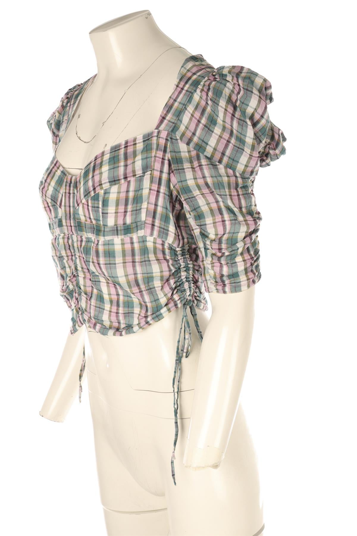 ISABEL MARANT ÉTOILE MULTI COTTON TOP FR 40 UK 12