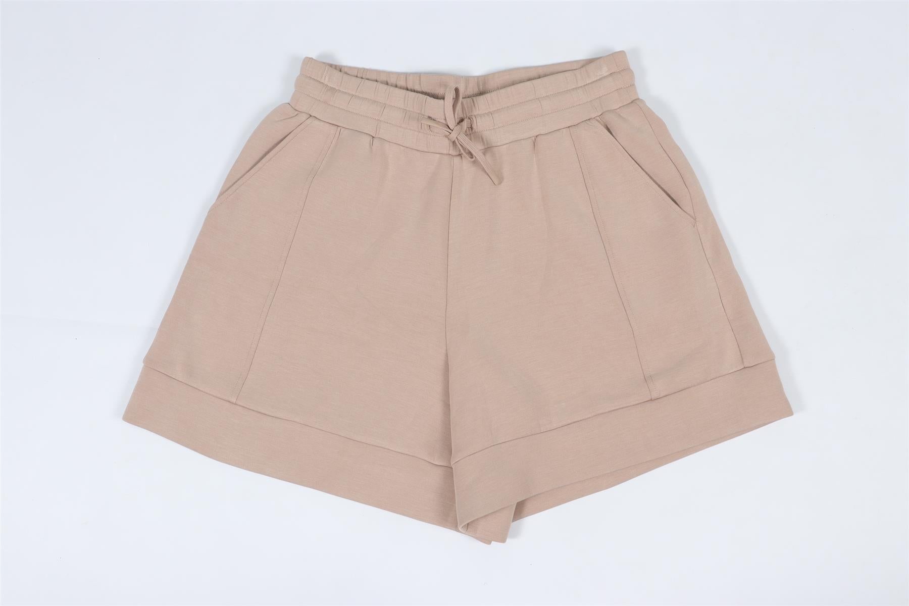 VARLEY BROWN JERSEY SHORTS LARGE