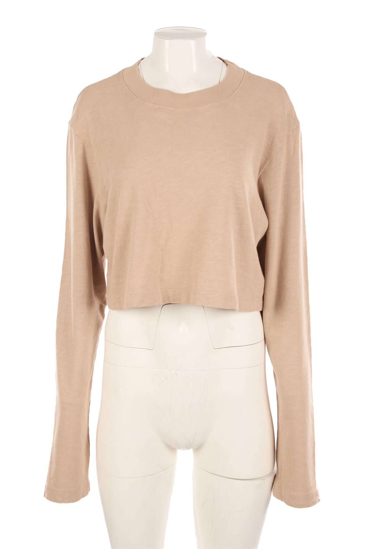 COTTON CITIZEN BEIGE COTTON TOP MEDIUM