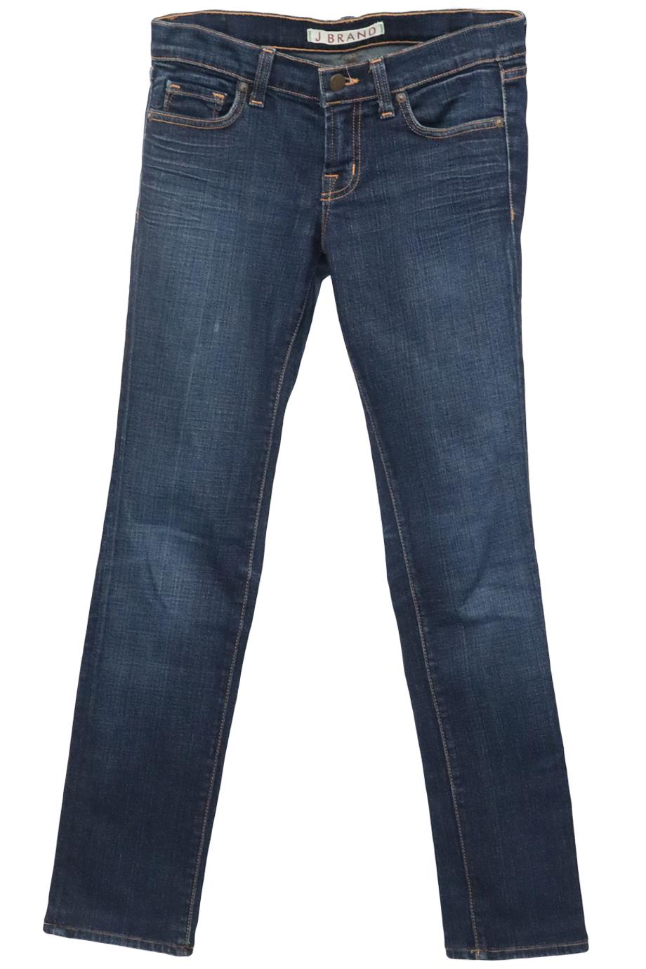 J BRAND MID RISE SKINNY JEANS W25 UK 6-8