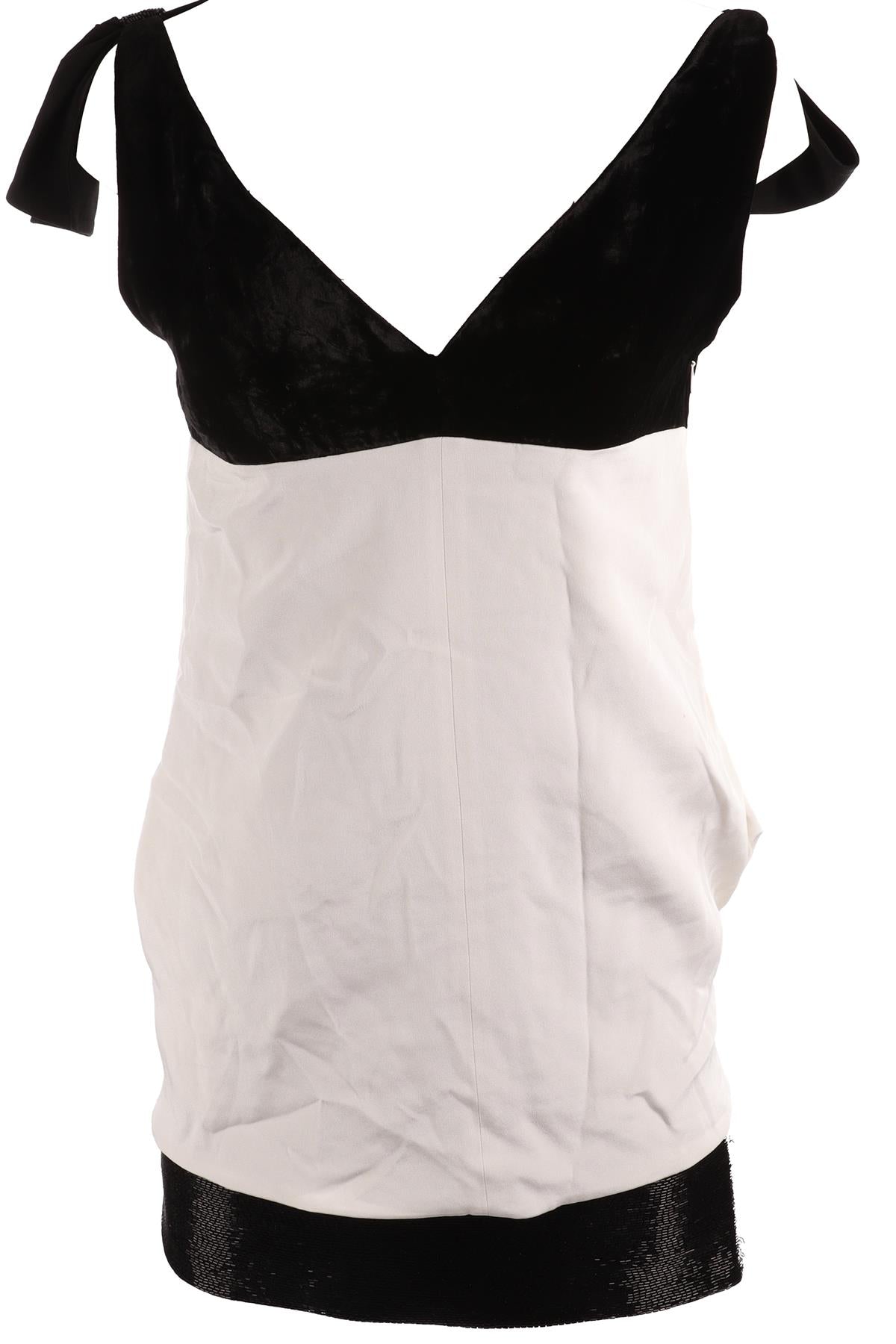 EMILIO PUCCI IVORY SILK MINI DRESS IT 38 UK 6