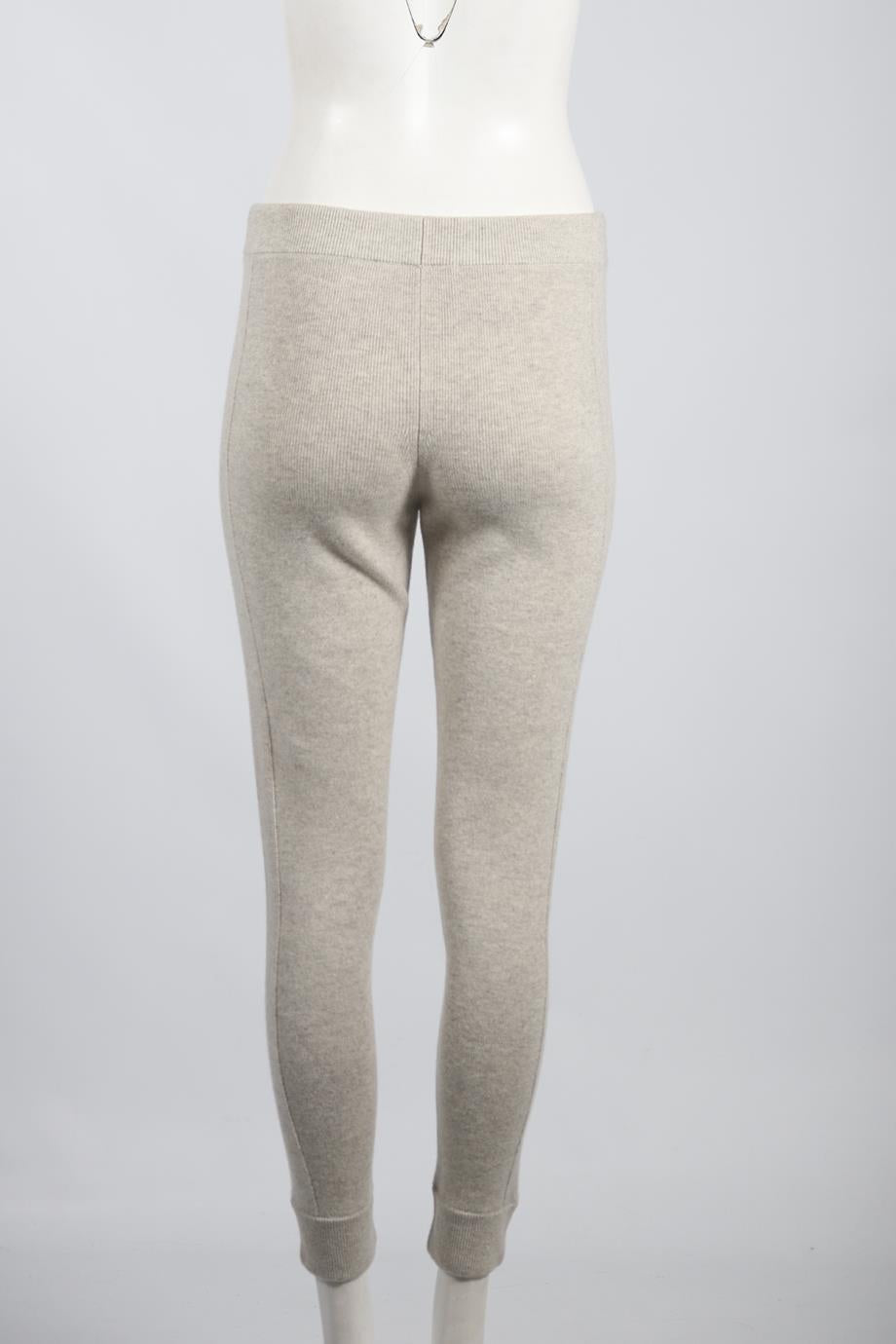 CHLOÉ CASHMERE TAPERED PANTS SMALL