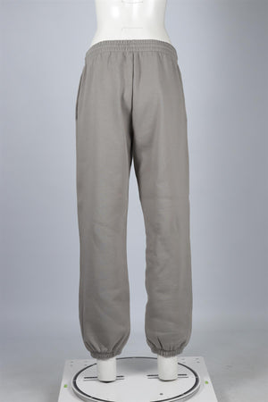 ANINE BING GREY COTTON TRACK PANTS MEDIUM