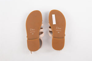 CHRISTIAN DIOR PINK KIDS GIRLS SANDALS EU 28 UK 9.5 US 10.5