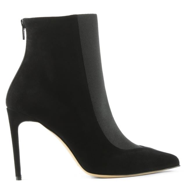 BIONDA CASTANA GIGI SUEDE POINTED TOE ANKLE BOOTS EU EU 37 UK 4 US 7