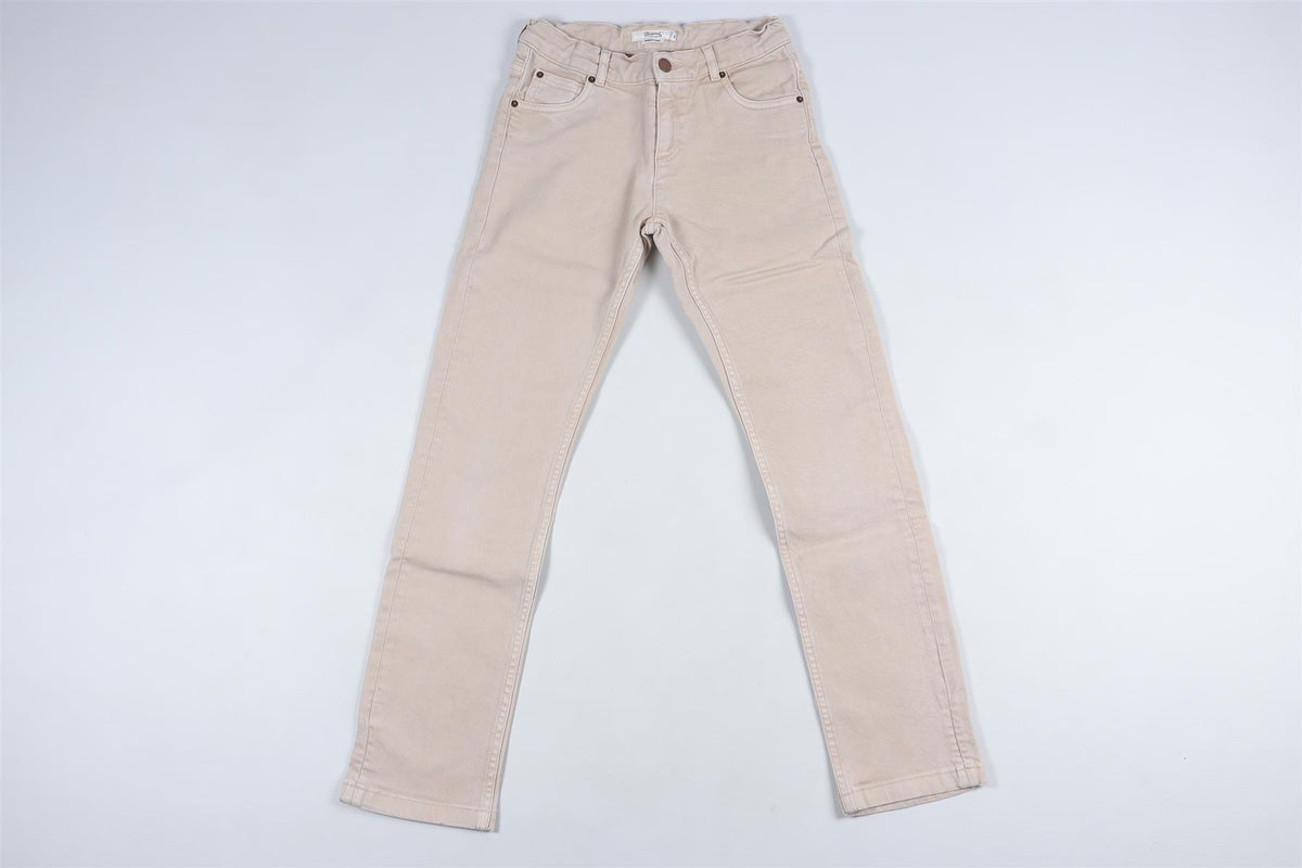 BONPOINT BEIGE KIDS BOYS JEANS 12 YEARS