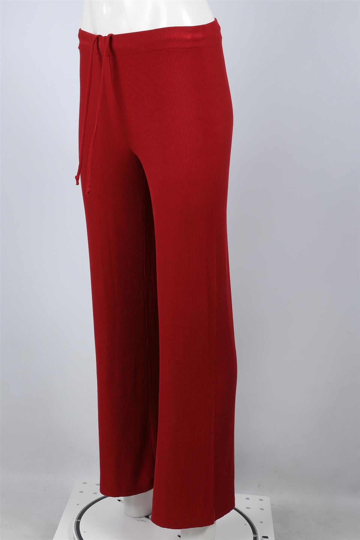 SKIMS RED MODAL PYJAMA BOTTOMS SMALL