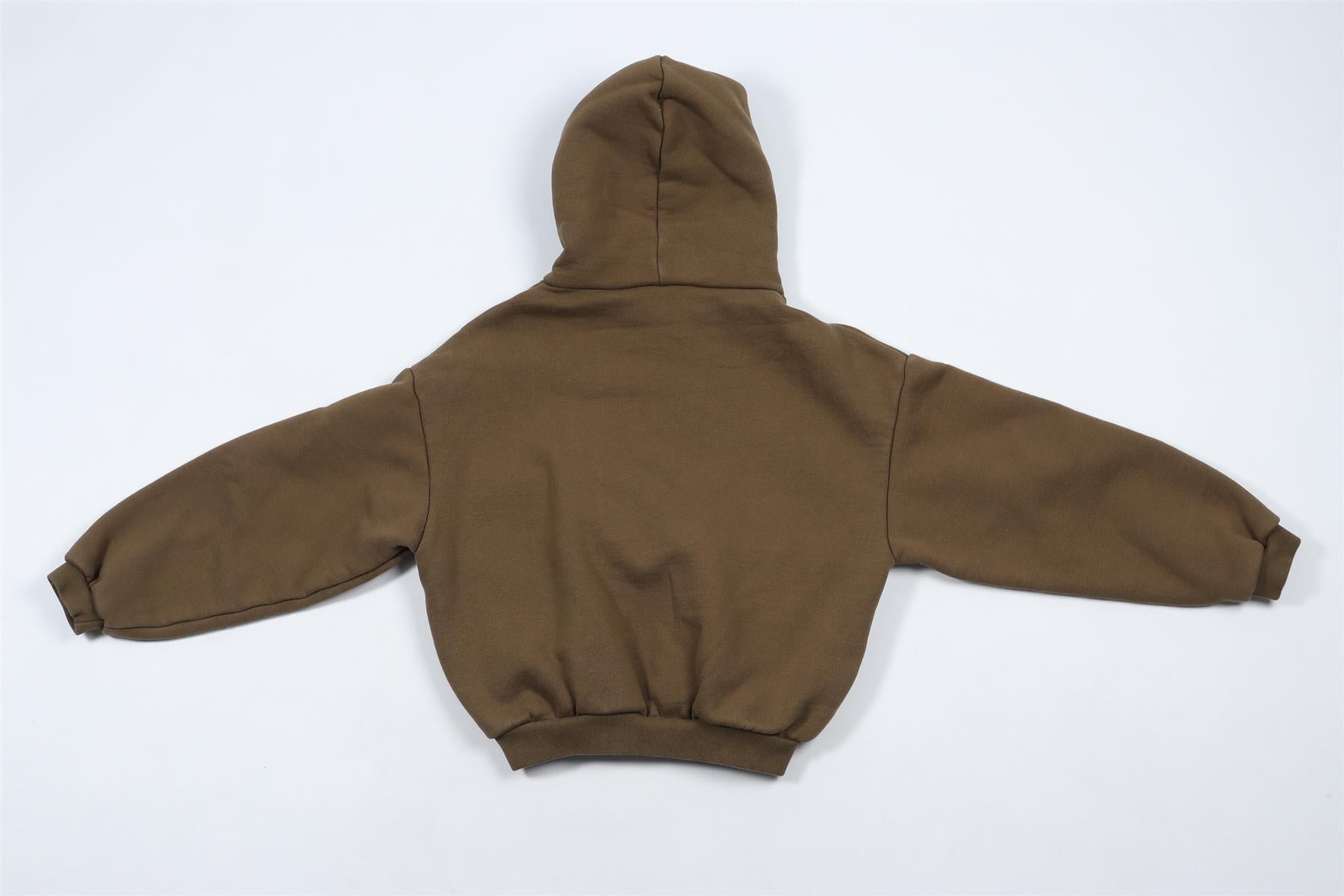 ESSENTIALS GREEN KIDS BOYS HOODIE 8 YEARS