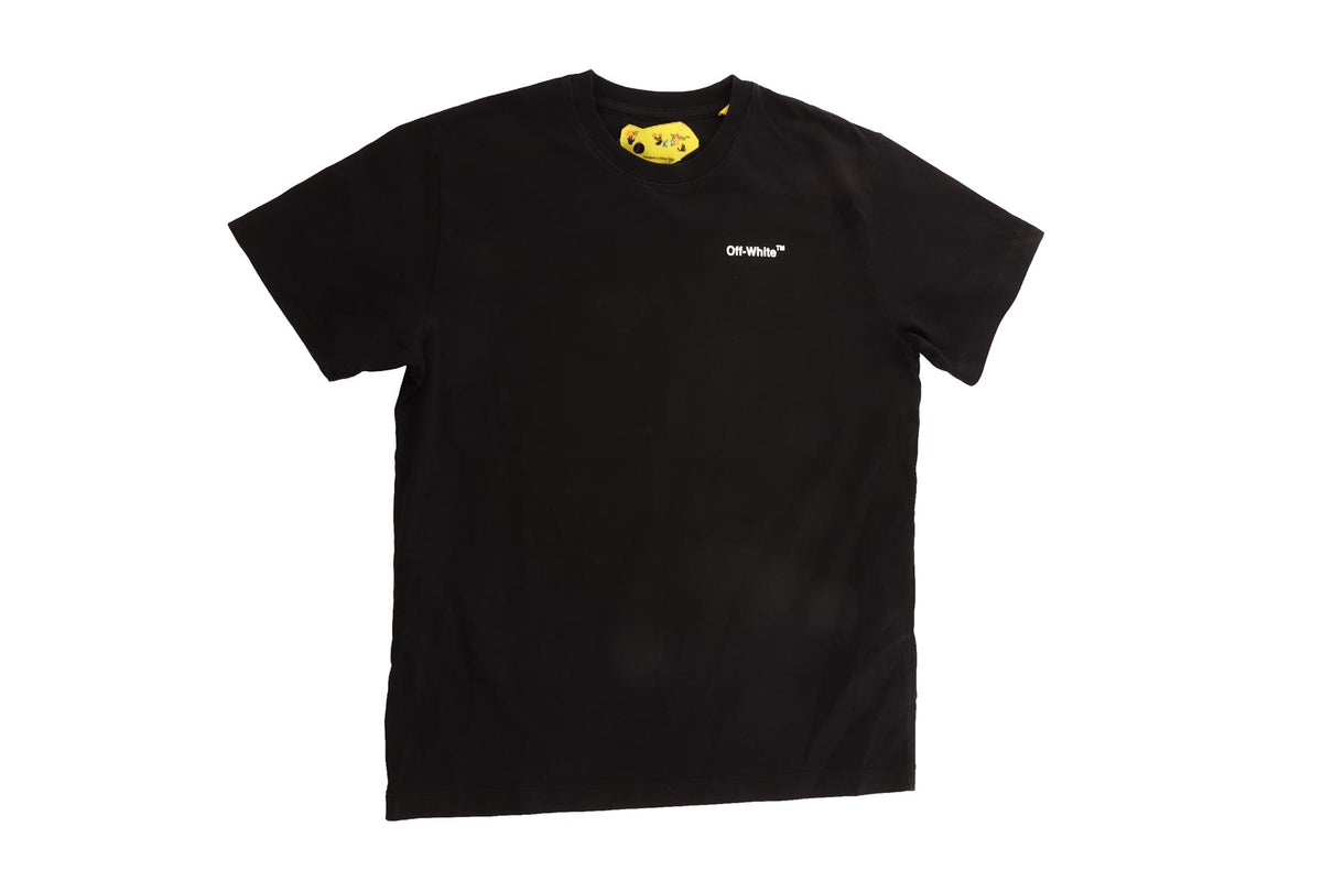 OFF-WHITE BLACK KIDS BOYS T-SHIRT 10 YEARS