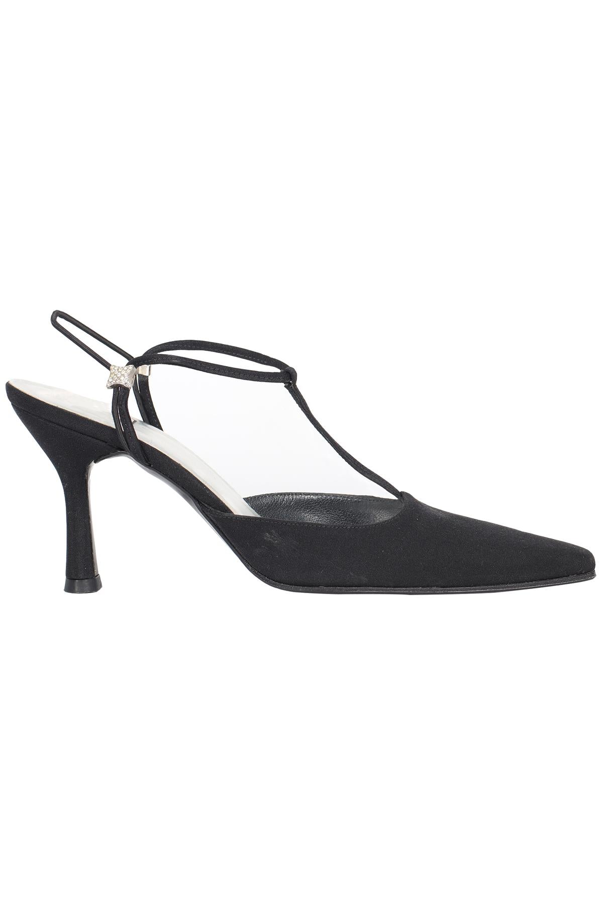 STUART WEITZMAN VINTAGE GROSGRAIN PUMPS EU 36.5 UK 3.5 US 6.5