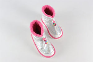 BILLIEBLUSH SILVER KIDS GIRLS BOOTS EU 27 UK 9 US 10