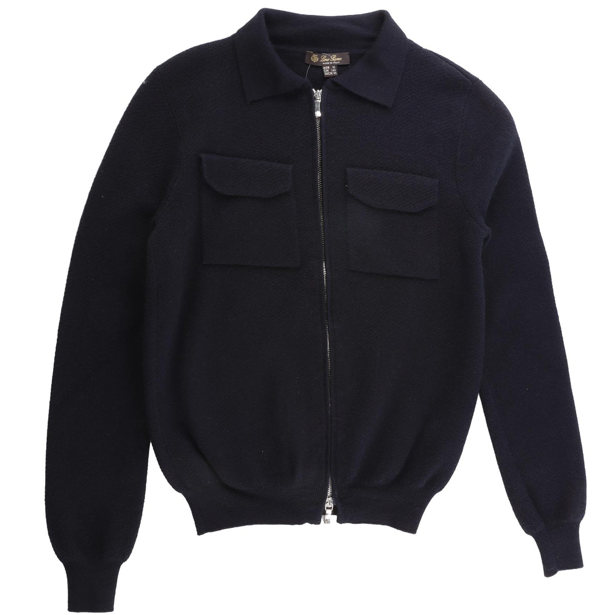 LORO PIANA NAVY KIDS BOYS CARDIGAN 10 YEARS