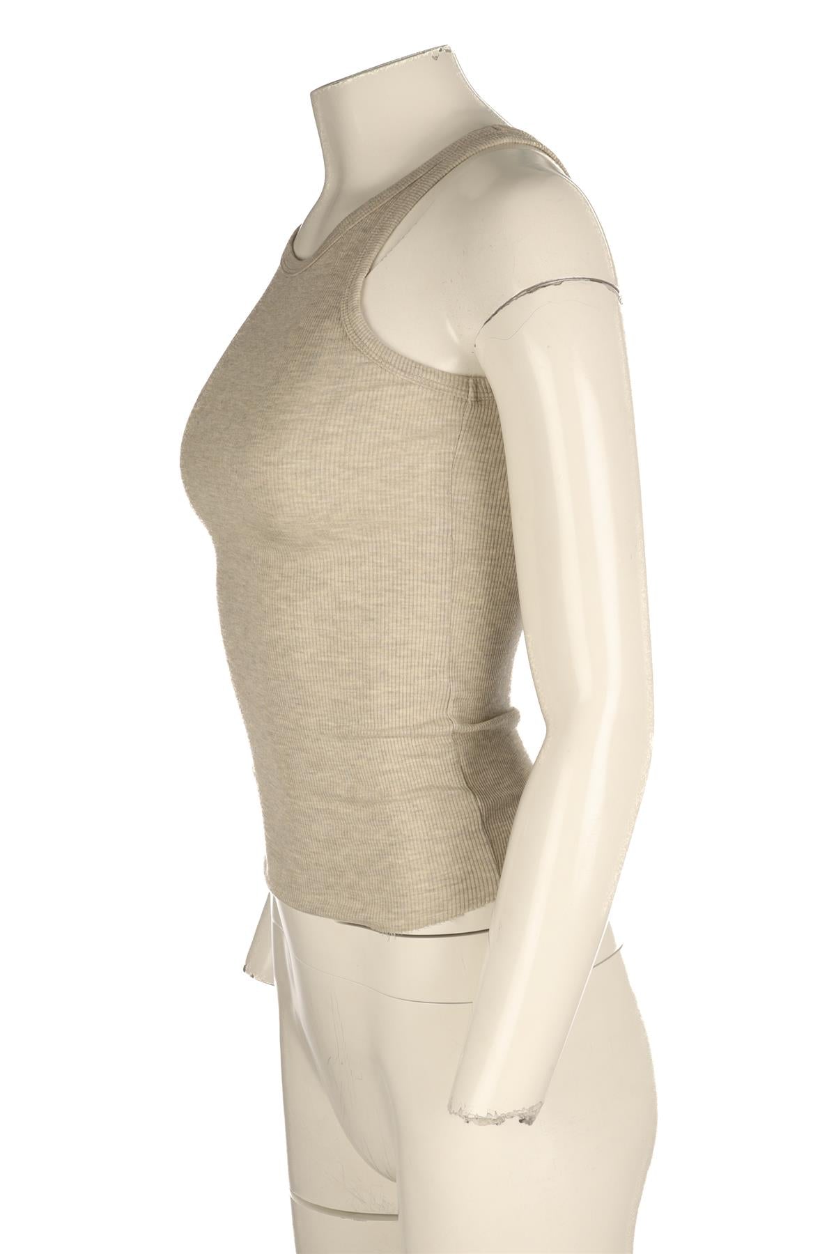 ETERNE GREY COTTON TOP SMALL