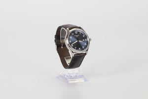 TISSOT GENT XL T116.410 A 42 MM STAINLESS STEEL AND LEATHER WRIST WATCH