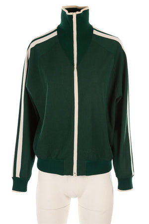 ISABEL MARANT ÉTOILE GREEN KNIT CARDIGAN FR 44