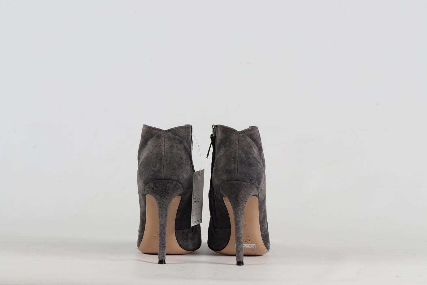 GIANVITO ROSSI SUEDE ANKLE BOOTS EU 38 UK 5 US 8