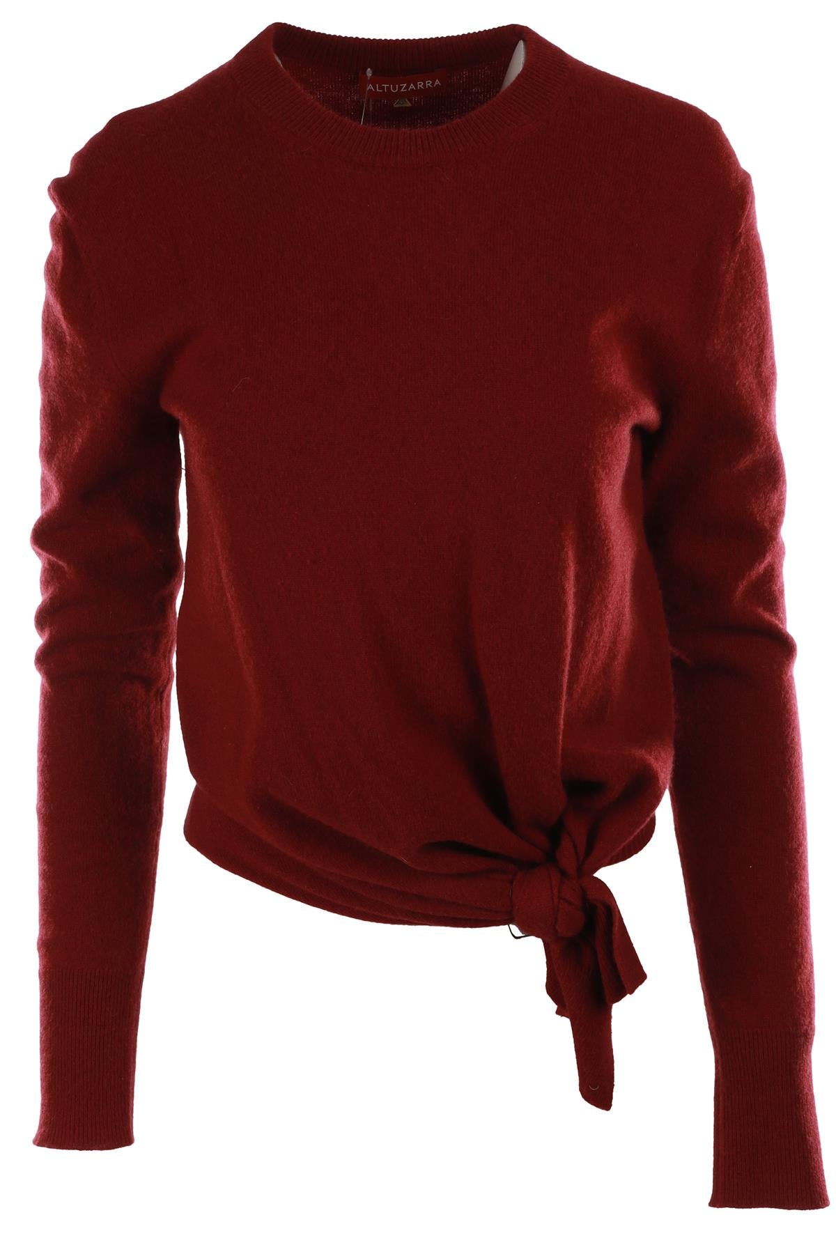 BURGUNDY CASHMERE SWEATER