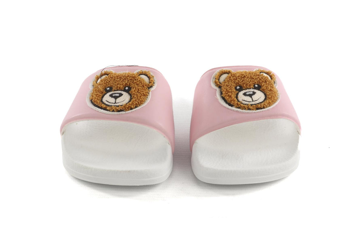 MOSCHINO PINK KIDS GIRLS SLIDES EU 27-28