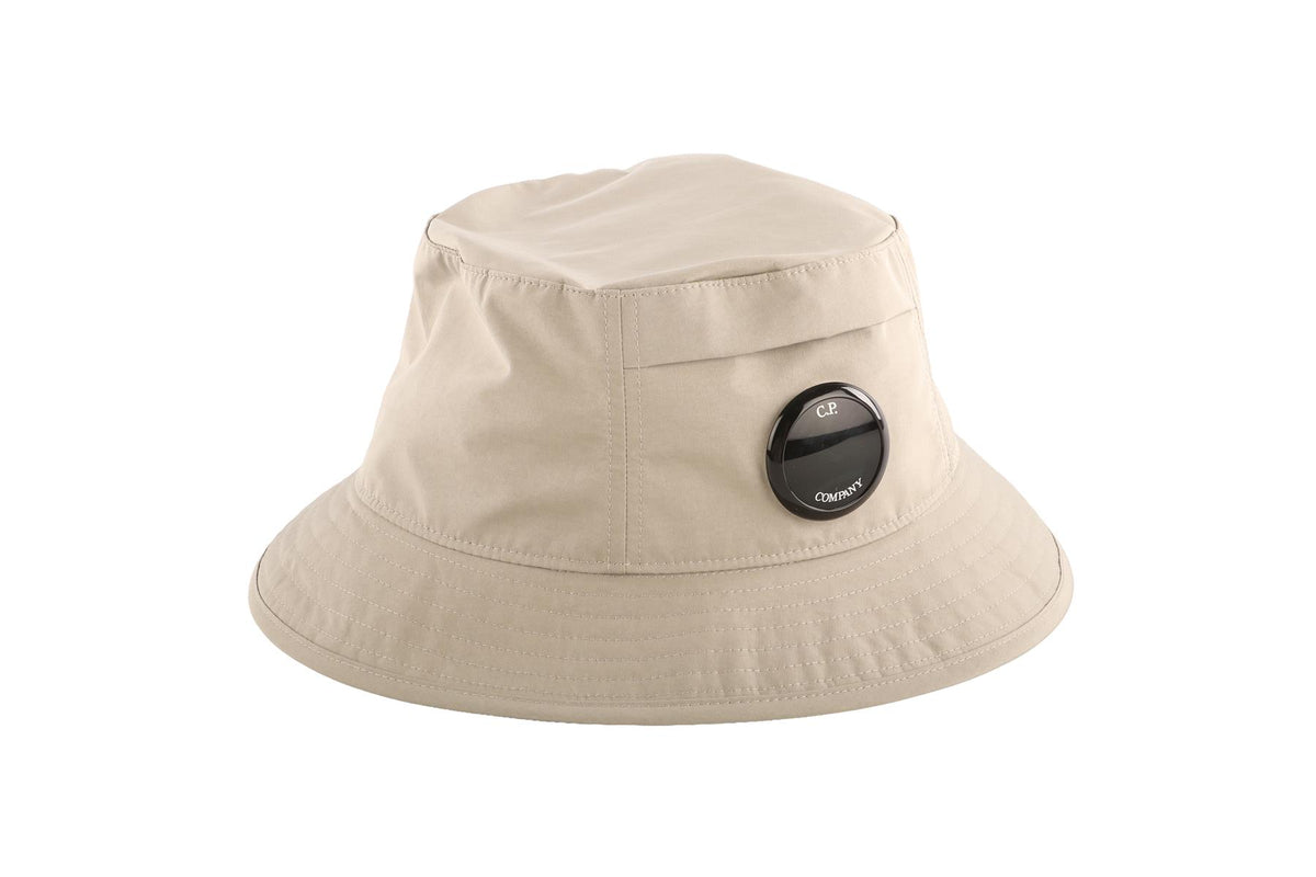 C.P. COMPANY GREY MEN'S SHELL BUCKET HAT XLARGE