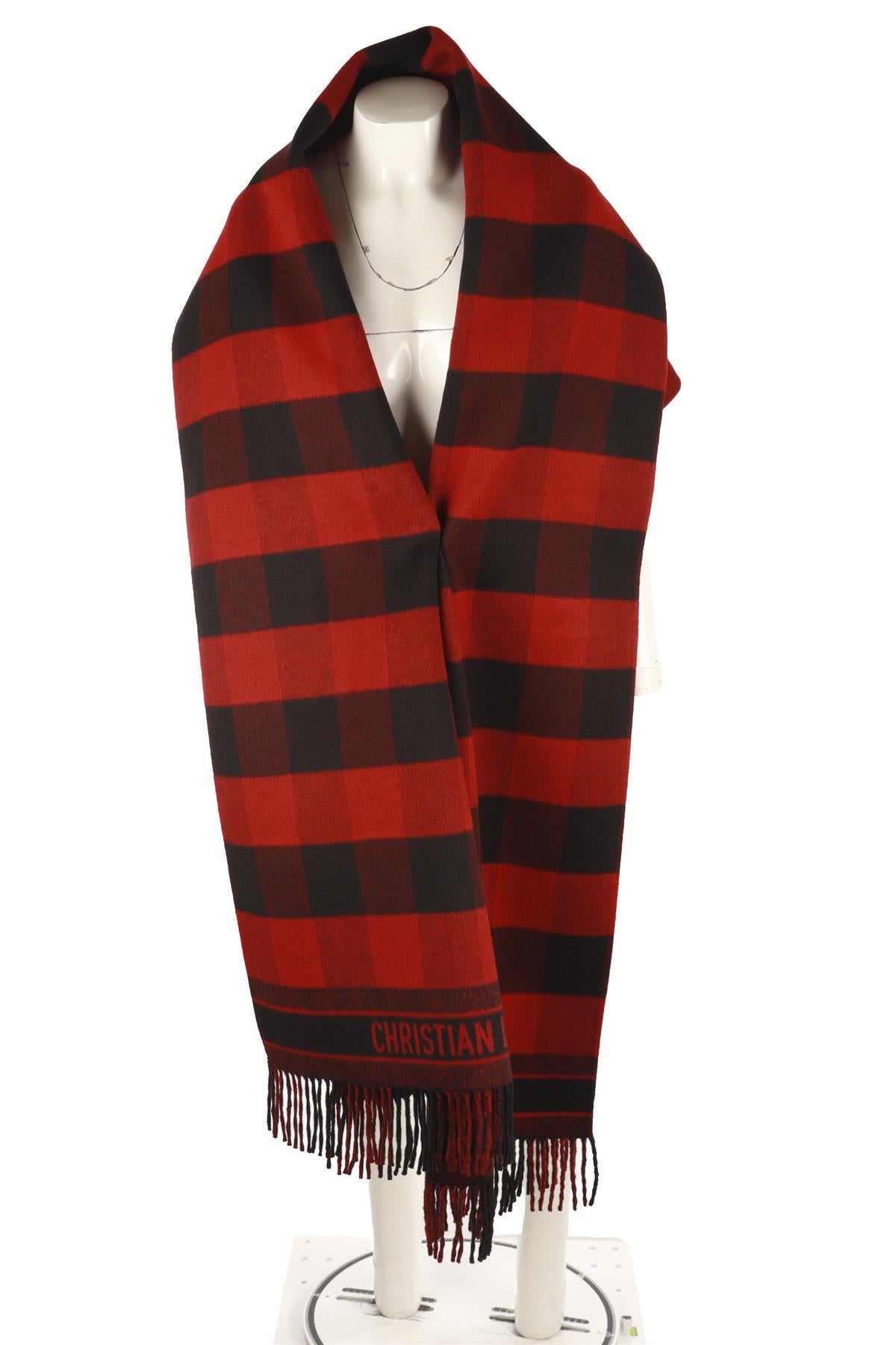 CHRISTIAN DIOR RED 2019 WOOL JACKET SMALL