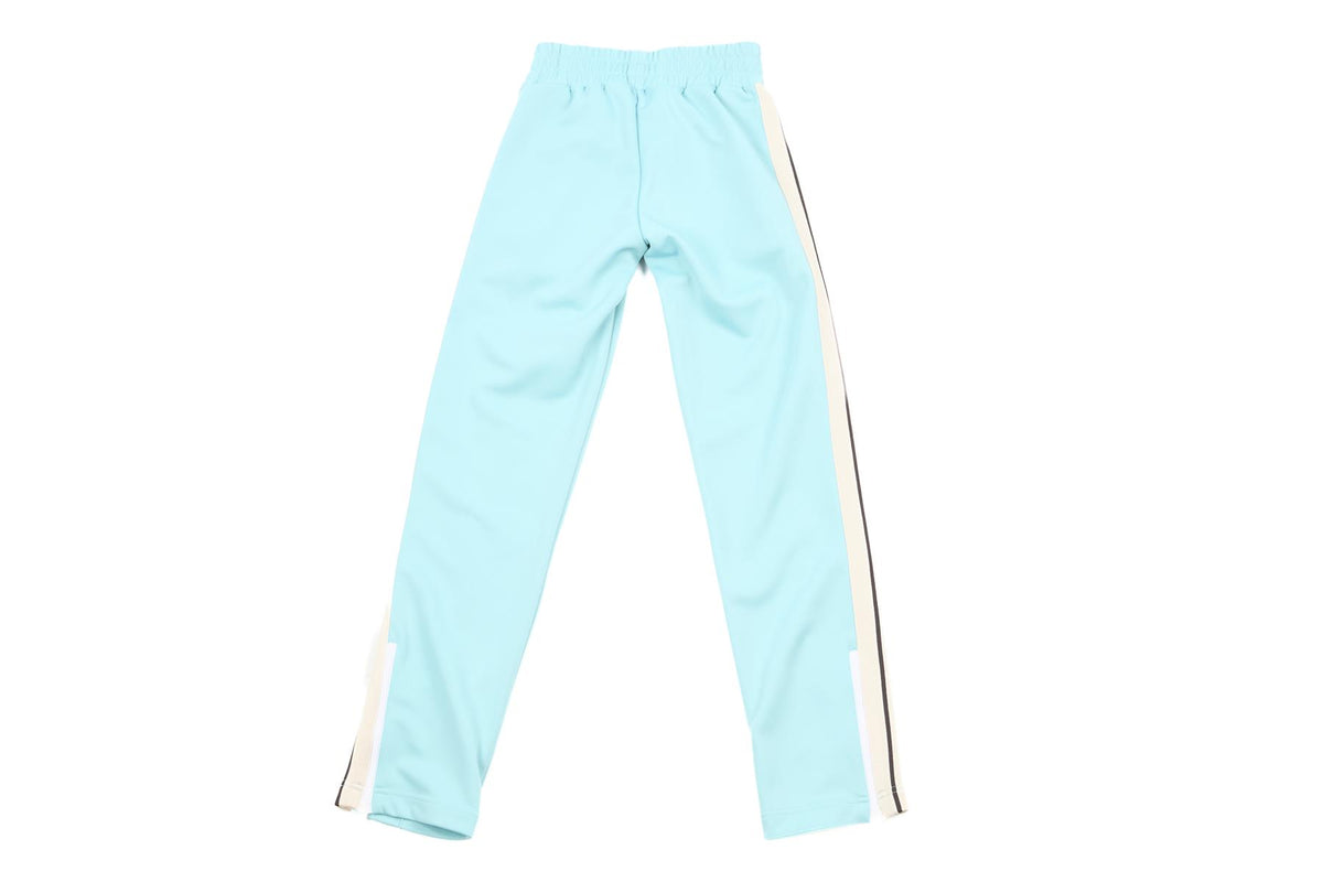 PALM ANGELS BLUE JERSEY TRACK PANTS XXSMALL