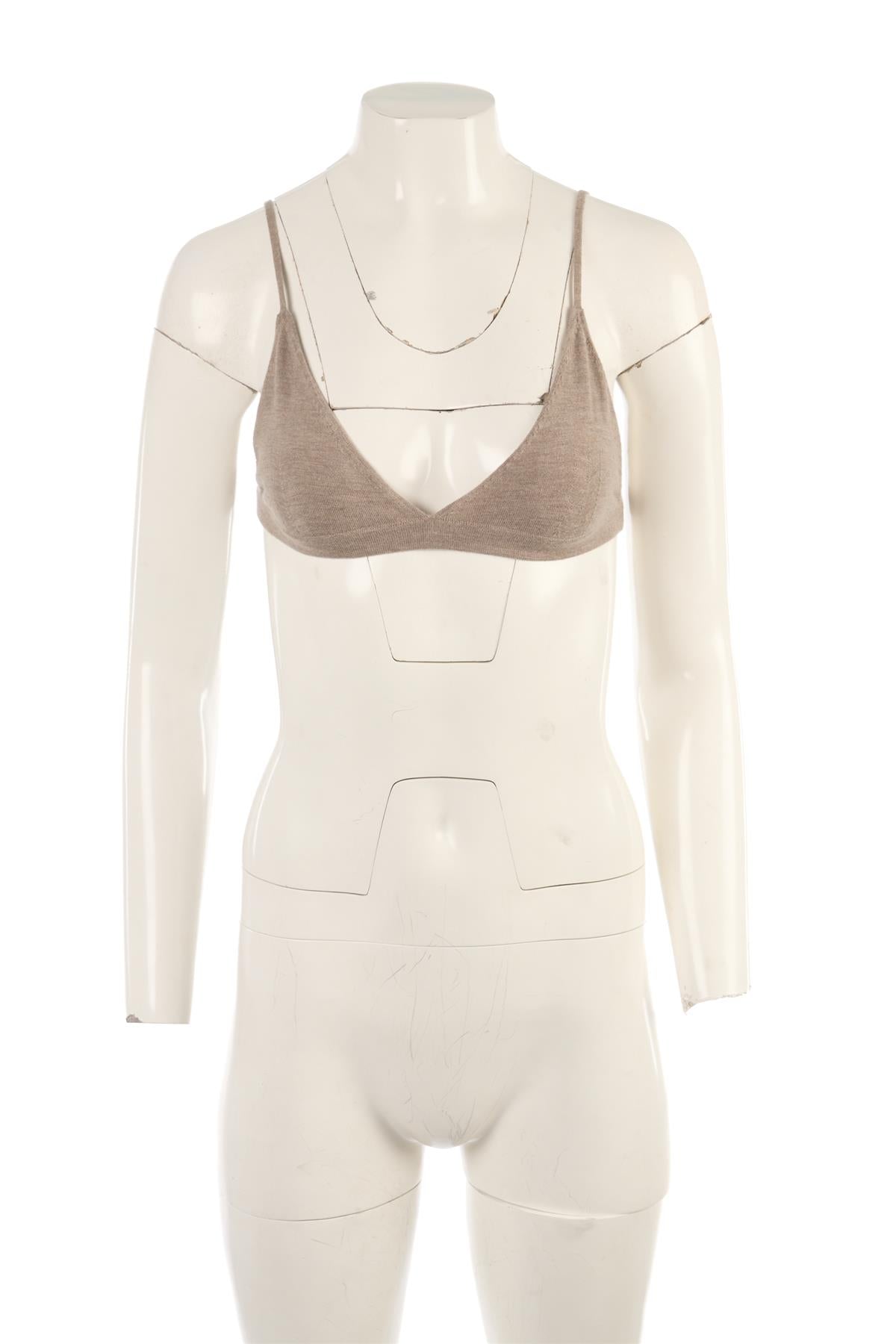 JOSEPH BROWN CASHMERE BRALETTE SMALL
