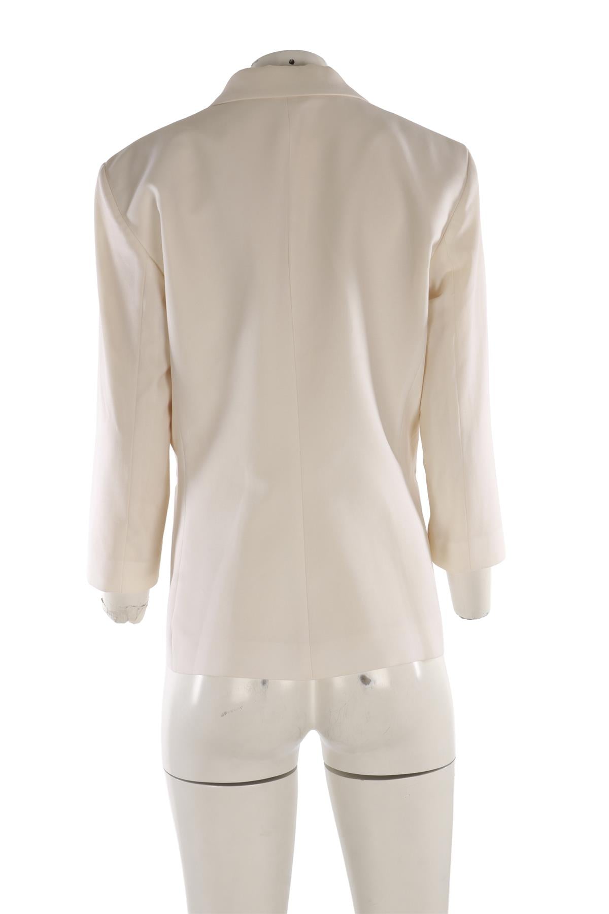 THE ROW IVORY WOOL BLAZER US 14 UK 18