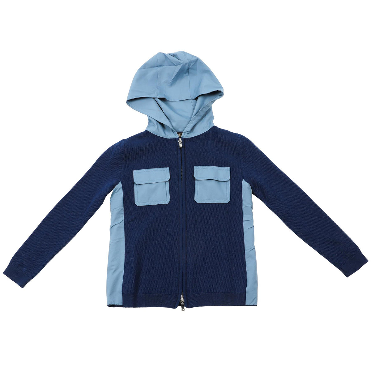 LORO PIANA BLUE KIDS BOYS HOODIE 6 YEARS