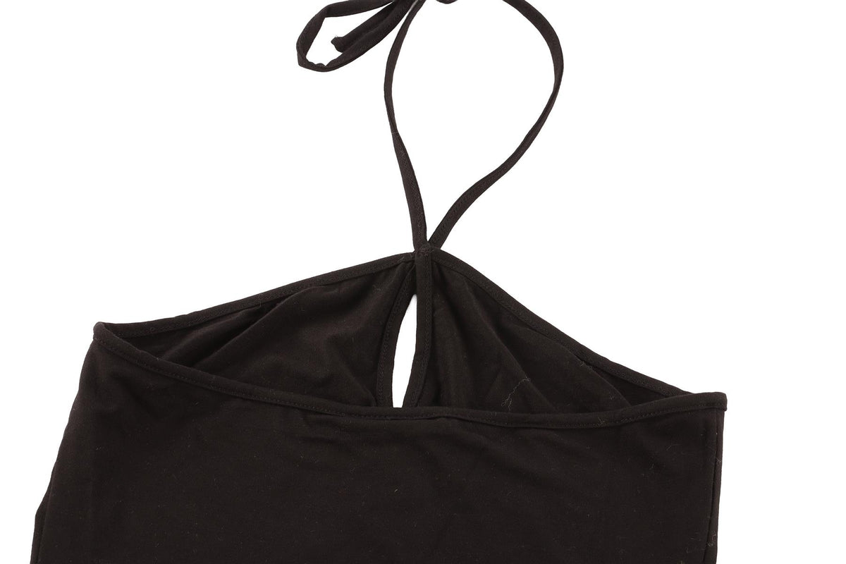 REFORMATION BLACK JERSEY TOP SMALL