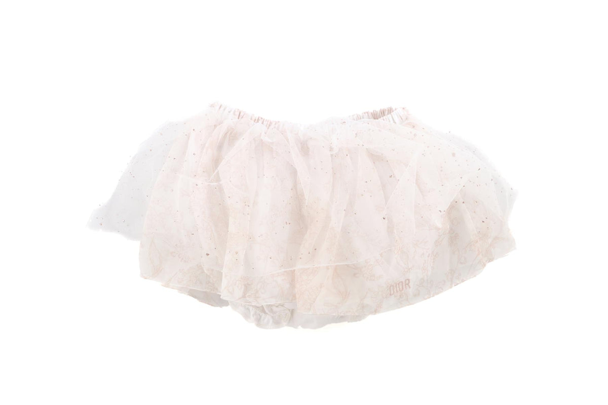 BABY DIOR WHITE BABY GIRLS SKIRT 12 MONTHS