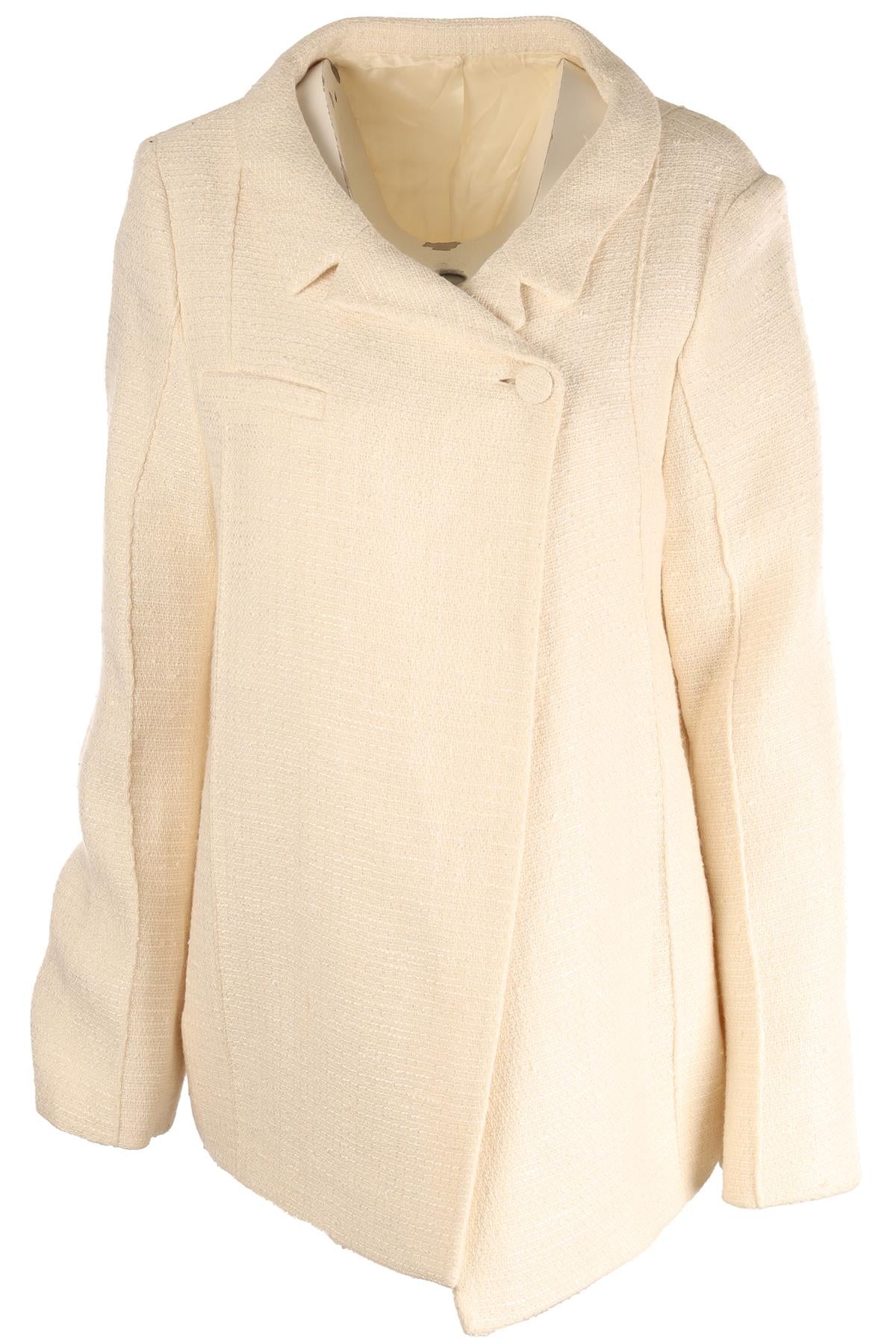 TOTEME IVORY TWEED JACKET EU 34 UK 6