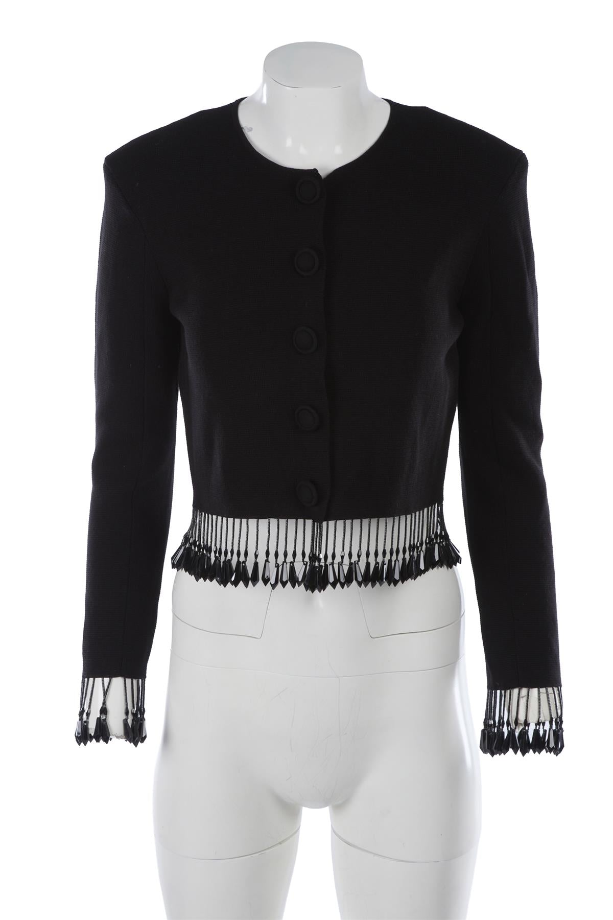 Black Knit Cardigan
