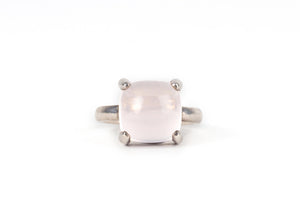 TIFFANY & CO + PALOMA PICASSO PINK SUGAR STACKS STERLING SILVER RING UK P